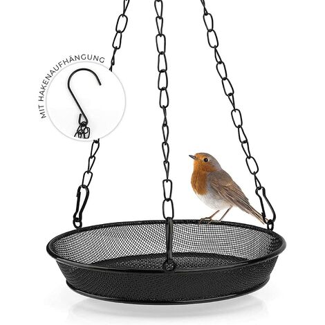 Distributeur de nourriture pour vers de farine à suspendre - Diamètre : 18 cm - Colonne d'alimentation pour oiseaux,SEMAket