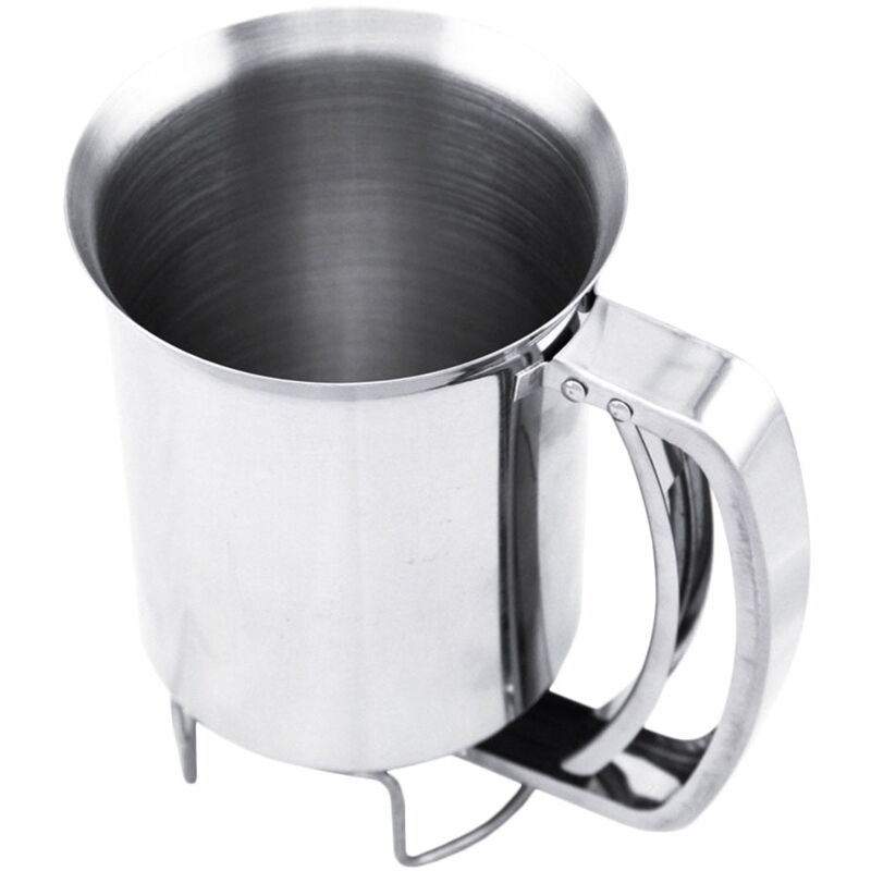 Feiyue - Distributeur de pâte à crêpes en acier inoxydable avec entonnoir, outil de cuisine et de boulangerie