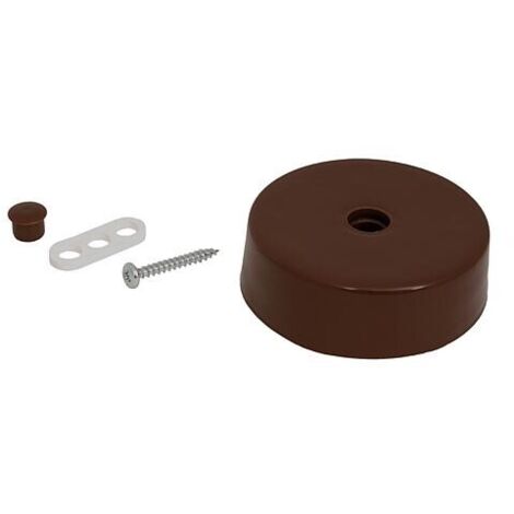 Distributeur de plafond, Braun, Ø 65mm, hauteur 23mm, LDV 65