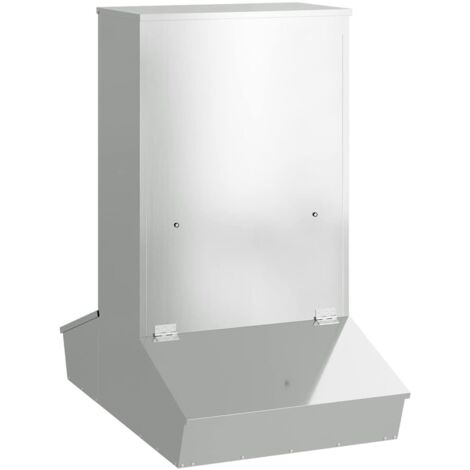 Distributeur de porcs Argent 55 x 51 x 91,5 cm Acier galvanisé CFW276439