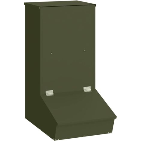 Distributeur de porcs Vert olive 55 x 51 x 91,5 cm CFW962272