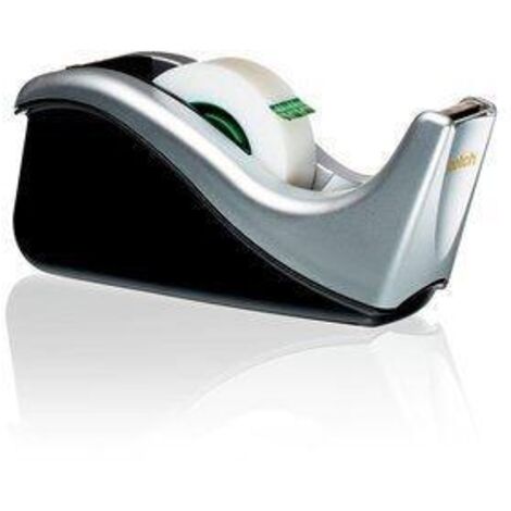 Distributeur de ruban adhésif Scotch Office C60-ST Argent-Noir 3M-70005263457