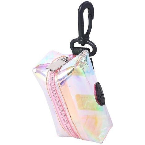 Distributeur de sacs à déjections d'animaux avec crochet accessoire pour marcher et courir avec des chiens