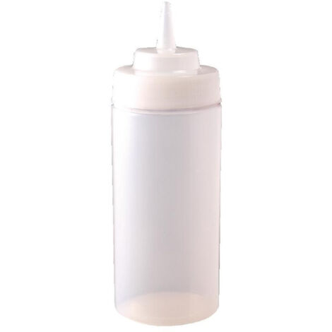 Distributeur de sauce à col large 909ml transparent - VOGUE
