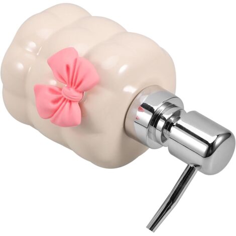 Distributeur de savon à pompe en céramique, contenant de lotion rechargeable