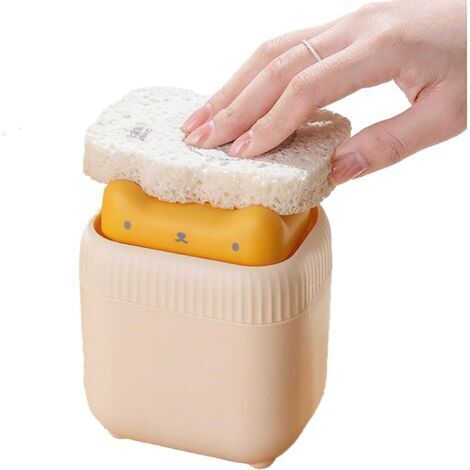 Distributeur de savon à vaisselle pour évier de cuisine, distributeur de savon à main pour salle de bain (en forme de chat)