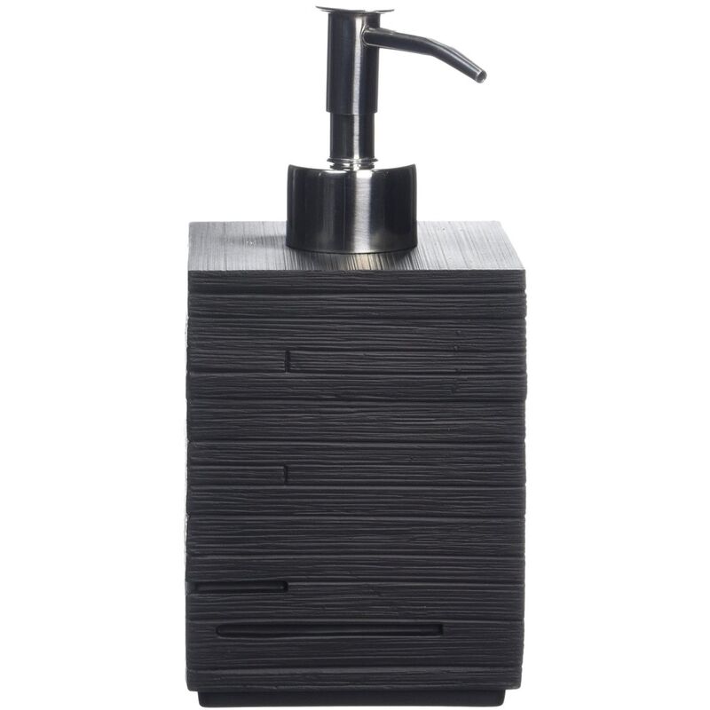 Distributeur de savon ardoise, noir, ZELLER Distributeur de savon ardoise, noir, ZELLER