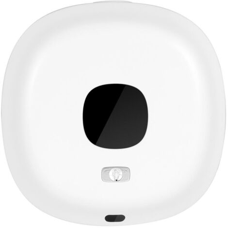 Distributeur de savon automatique, 300 ml, sans contact, avec contrôle de la température, montage mural, avec fonction de charge USB, pour salle de bain, cuisine, bureau, école