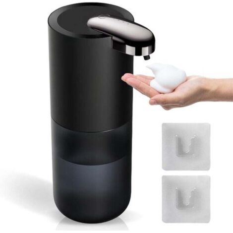 Distributeur de savon automatique - Distributeur de savon électrique - Idéal pour la cuisine - 380 ml - Étanchéité IPX5