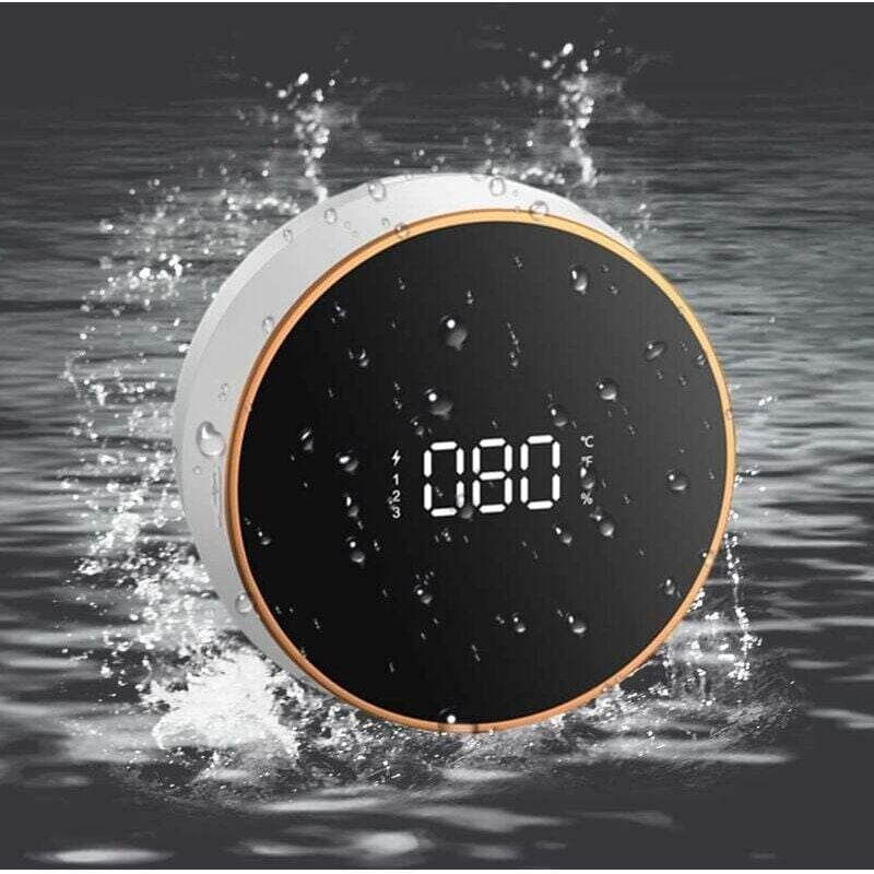 Distributeur de savon automatique mural, machine de propositions de savon électrique, rechargeable avec affichage de la température, convient aux