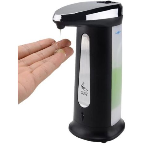 Distributeur de savon automatique noir