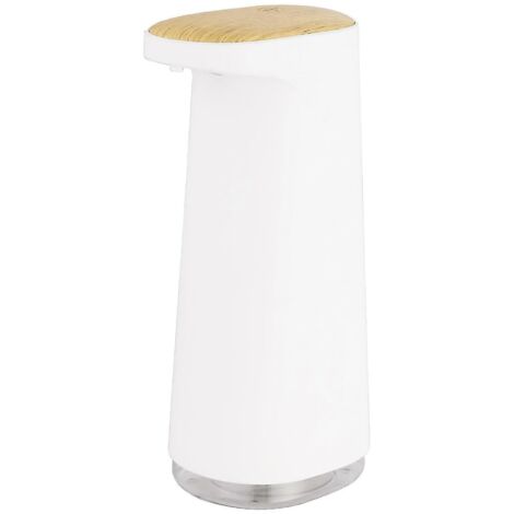 Distributeur de savon automatique rechargeable, distributeur de savon mousse, compatible avec les bureaux et les écoles, blanc-AquaForge