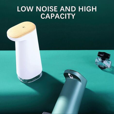 Distributeur de savon automatique rechargeable, distributeur de savon mousse rose, idéal pour le bureau et l'école.-AquaForge