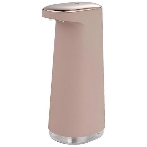 Distributeur de savon automatique rechargeable, distributeur de savon mousse rose, idéal pour le bureau et l'école.-AquaForge