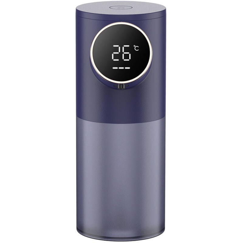 Distributeur de Savon Automatique,320 ml Distributeur Savon Mousse avec Rechargeable usb, IPX4 Distributeur Savon sans Contact avec Détecteur de