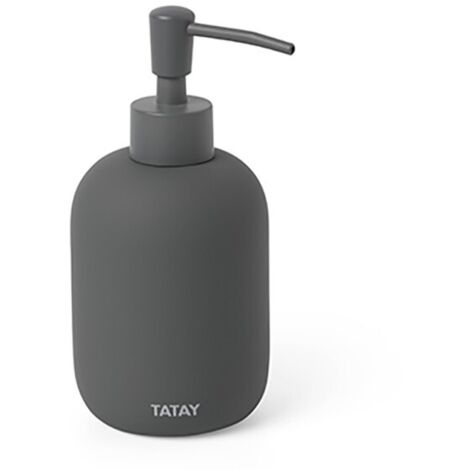 DISTRIBUTEUR DE SAVON CERAM. GRIS DOUX ANTR.