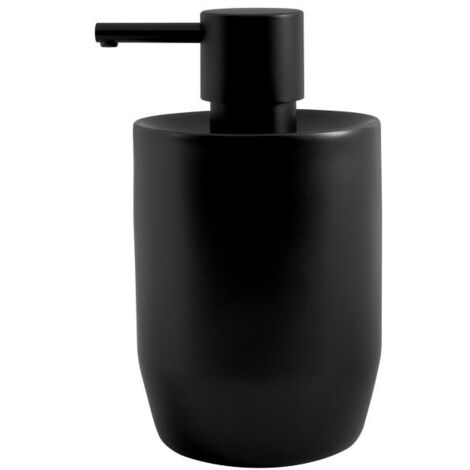 Distributeur de savon Céramique JARO Noir Spirella