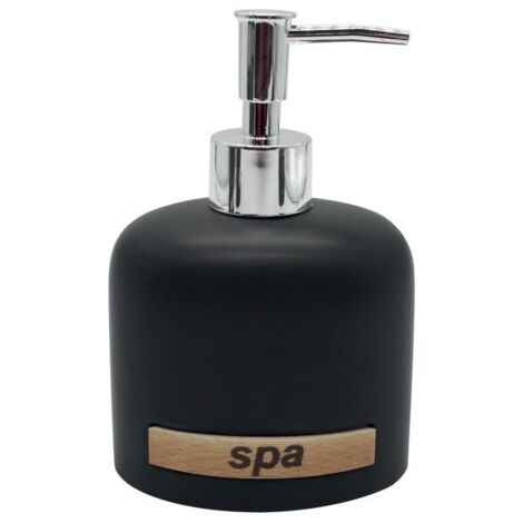 Distributeur de savon Céramique Noir MSV