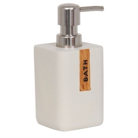 Distributeur de savon Ciment IGUACU Blanc MSV