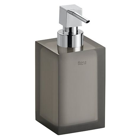 Distributeur de savon de comptoir ICE - ROCA Finition : Noir