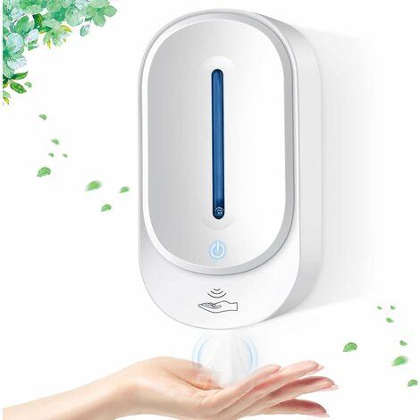 Distributeur de savon Distributeur de savon gel mural automatique 350ml Distributeur sans contact Capteur infrarouge automatique