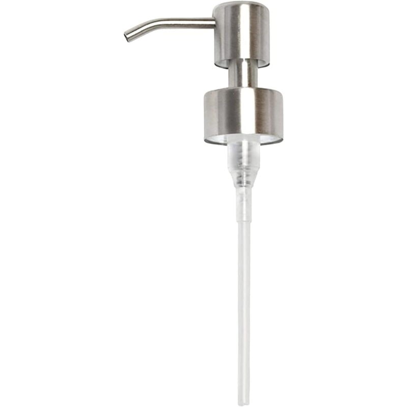 Distributeur de savon en acier inoxydable 304, tête de pompe 28/400 (26 mm - 28 mm), taille de col de remplacement pour cuisine et salle de bain