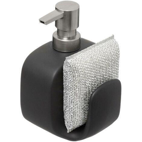 Distributeur de Savon en Céramique avec Éponge Compact - Five