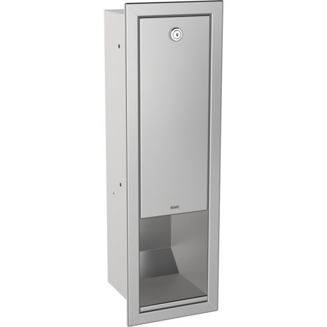 Distributeur de savon KWC AR, RODAN, acier inoxydable, 116x321x143 mm, encastré