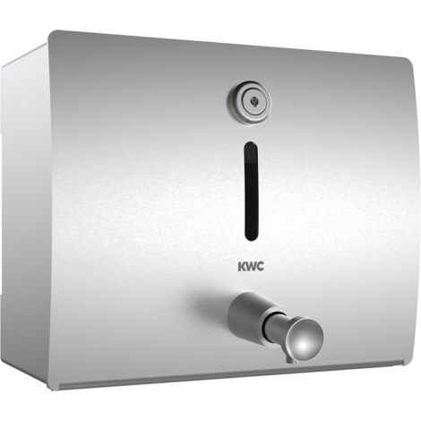 Distributeur de savon KWC AR, STRATOS, acier inoxydable, encastré, 186x154x150 mm