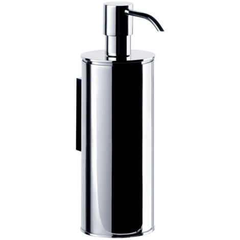 Distributeur de savon liquide 2 boîtiers métalliques, antivol, 250 ml chrome EMCO