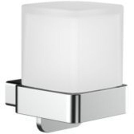 Distributeur de savon liquide loft emco, mural, avec gobelet,