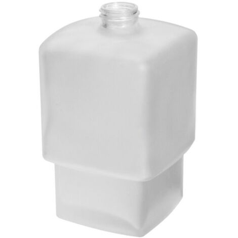 Distributeur de savon LOFT Verre en crystal satiné chromé