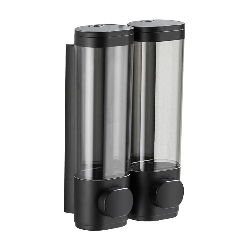 Distributeur de savon manuel de 600 ml Distributeur de savon mural à pression manuelle pour liquide vaisselle Lotion Gel douche Shampooing Chambre