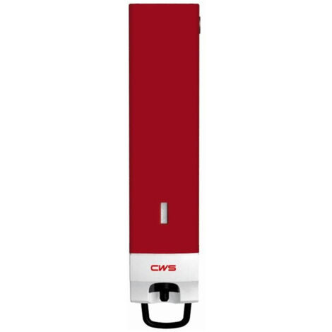 Distributeur de savon mousse CWS Paradise Foam Slim. avec panneau. blanc
