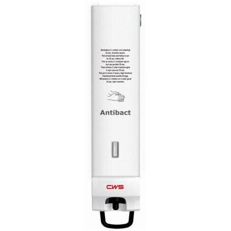 Distributeur de savon mousse Paradise Antibact Slim blanc CWS