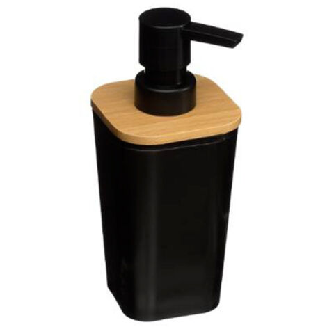 Distributeur de Savon "Natureo" 17cm Noir