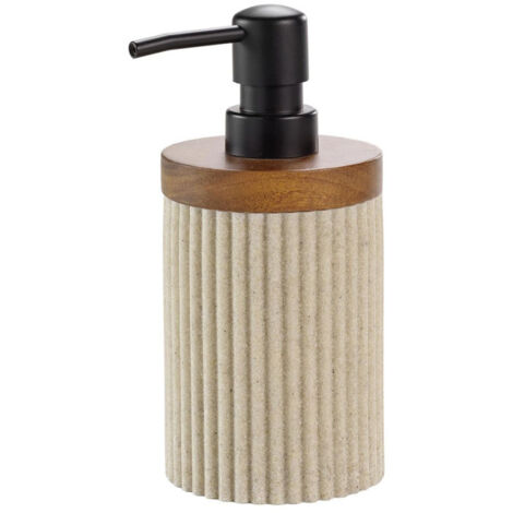 Distributeur de Savon "Niagara" 17cm Naturel