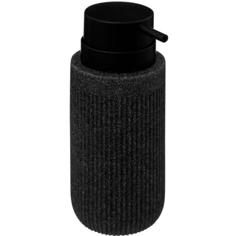 Distributeur de Savon "Onyx" 17cm Gris Ardoise