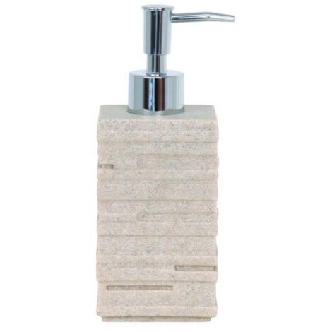 Distributeur de savon Polyrésine LUND Beige MSV