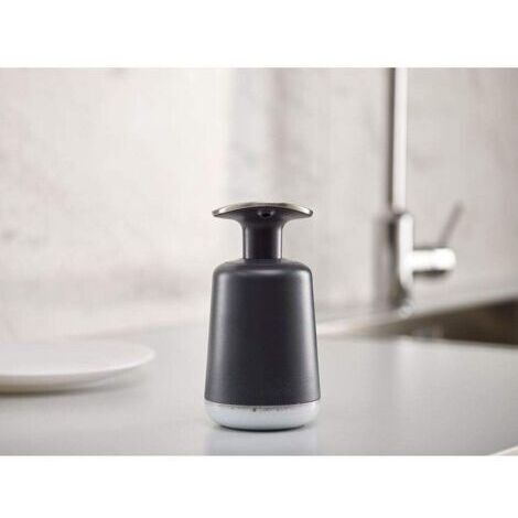 Distributeur de Savon Sanitaire - Noir - Capacité : 250 ml
