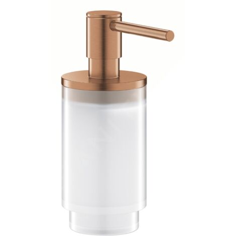 Distributeur de savon SELECTION or rose vif brossé