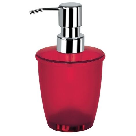 Distributeur de savon TORONTO Rouge Spirella