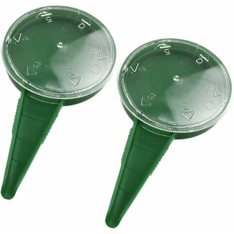 Distributeur de semences,Outils De Semis, Outils de Jardin 5 semoirs à graines réglables, Transplanteurs et perforateurs de différentes Tailles，Starlight，2Pcs