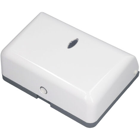 Distributeur de Serviettes en Papier Murale - Support Salle de Bain Solide et Sûr en ABS Brillant pour Toilette