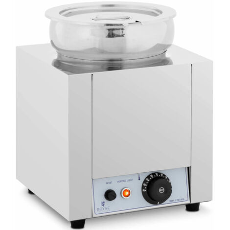 Distributeur de soupe - Royal Catering - Volume : 7 l - Température : 30 - 110 °C