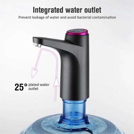 Distributeur d'eau automatique, pompe à eau électrique, commande par bouton B--