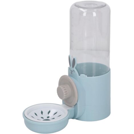 Distributeur d'eau automatique pour animaux de compagnie, 500ml grande capacité, mangeoire à eau pour chien et chat, bleu