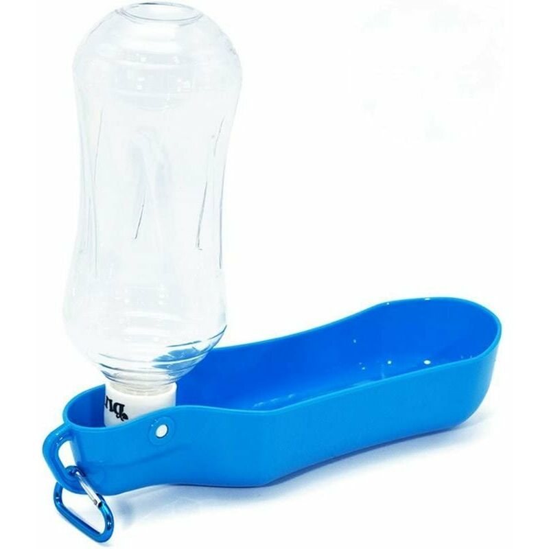 Distributeur d'eau Bouteille Automatique pour Animaux de Compagnie pour Hamsters Rats Guinées Furets Lapins Petits Animaux -500 ml - rouge