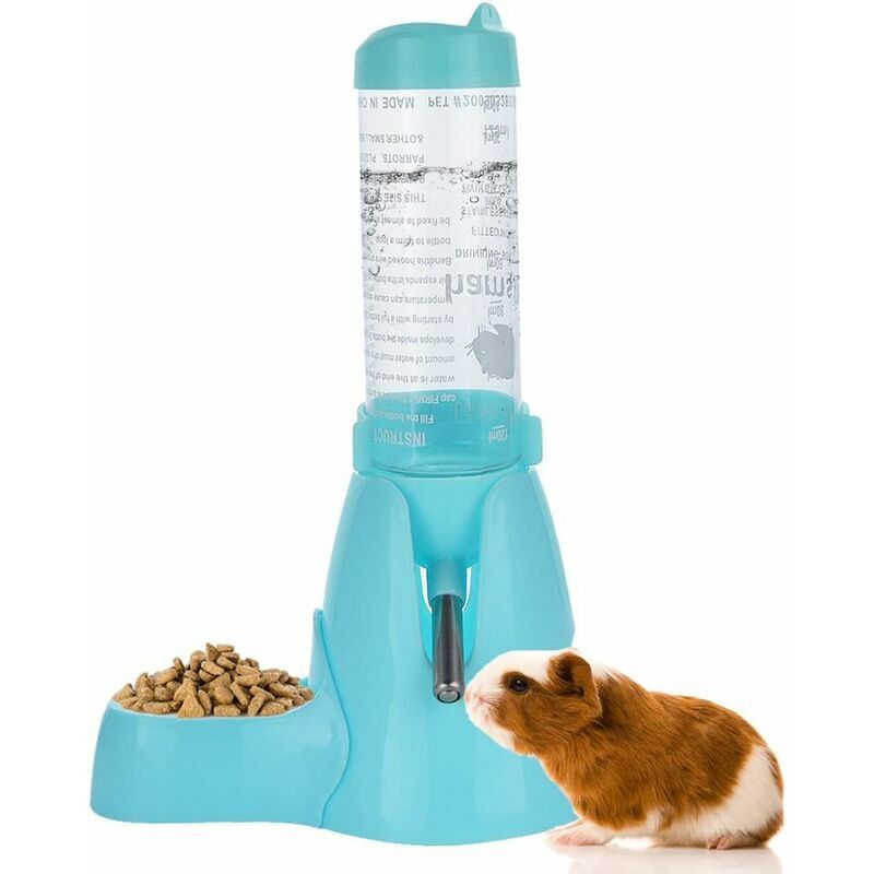 Distributeur d'eau Bouteille Automatique pour Animaux de Compagnie pour Hamsters Rats Guinées Furets Lapins Petits Animaux