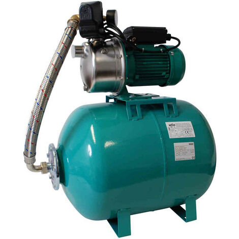 Distributeur d'eau Jet HWJ-204-EM-50/2 1000 Watt réservoir sous pression 50 L